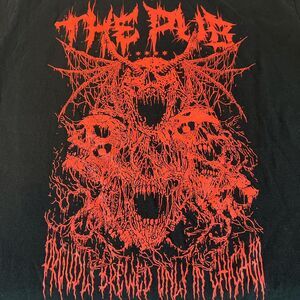 Chicago Revolution Brewing The Pub Graphic TShirt Black/Red Size Small